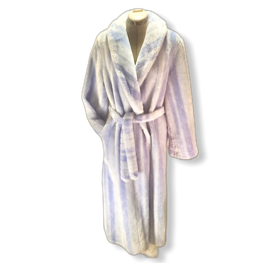 ❗️SOLD❗️Vintage Faux Fur Robe - Picture 1 of 5